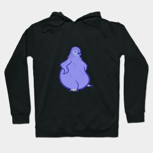 design of a blue penguin Hoodie